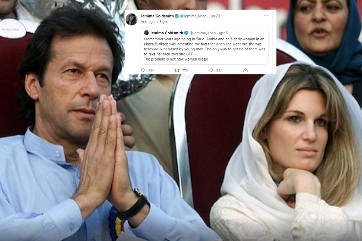 Imran Khans Ex-wife Reacts to Pakistan PM Linking Rapes to Womens Clothing Porn Photo