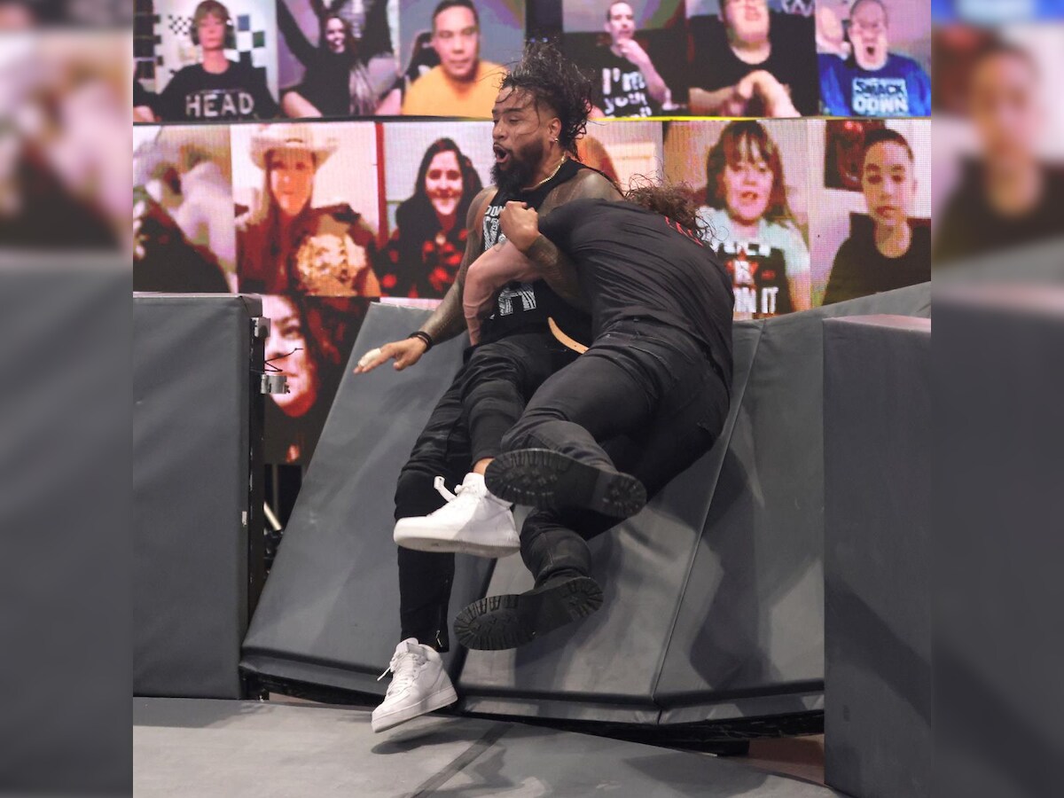 In Pics Wwe Smackdown Results Edge Makes An Explosive Comeback Big E Qualifies For Money In The Bank Match