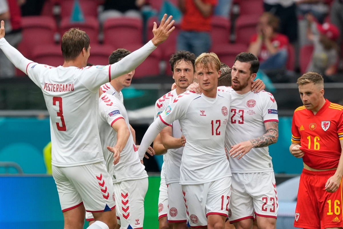 Euro Highlights Wales Vs Denmark Denmark Reach Quarter Finals