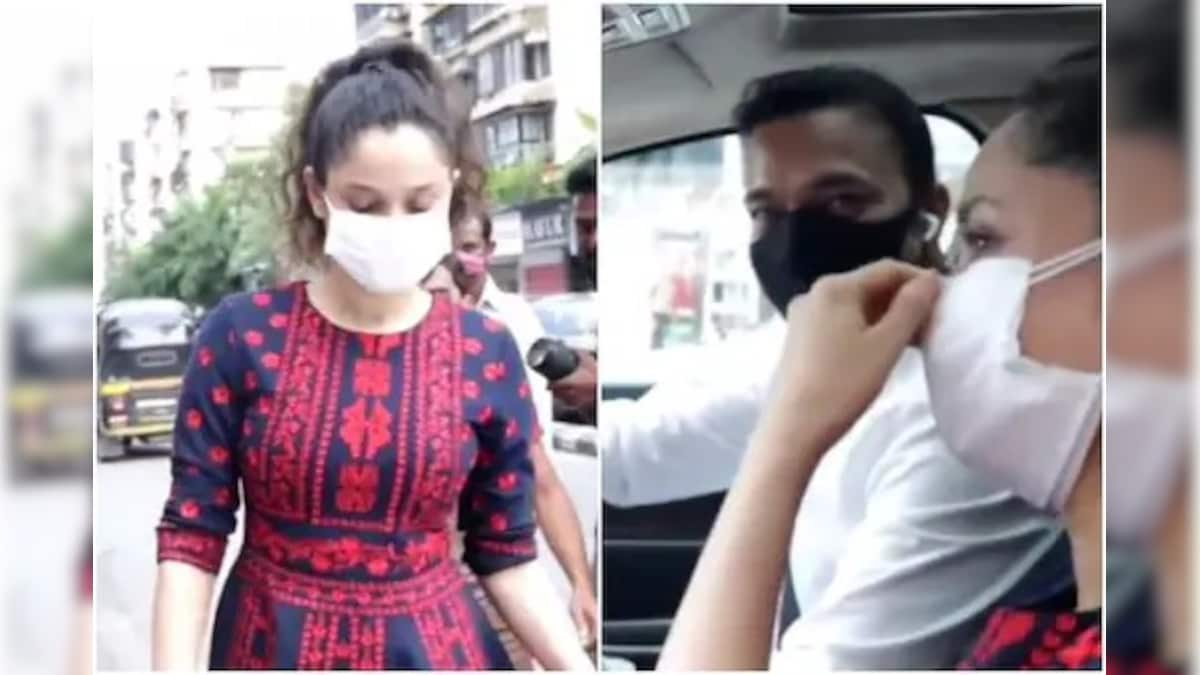 Ankita Lokhande Steps Out in Pretty Dress with Boyfriend Vicky Jain, Watch Video