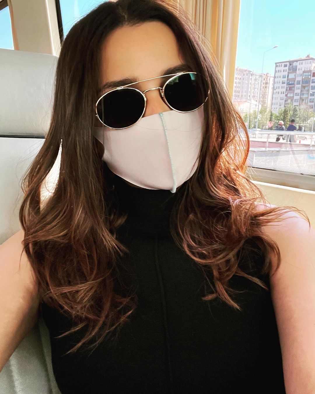  Parineeti Chopra looks smart in the masked-up look. (Image: Instagram)