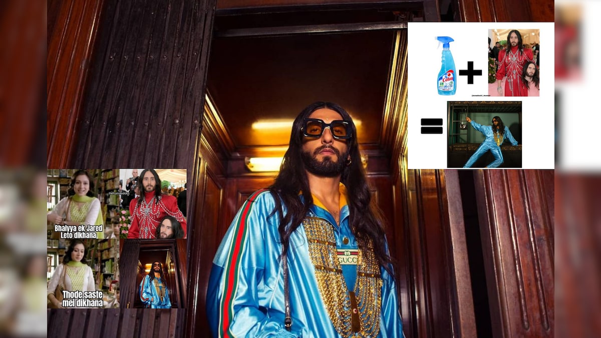 Ranveer Singh raises the bar with a retro-printed Gucci suit