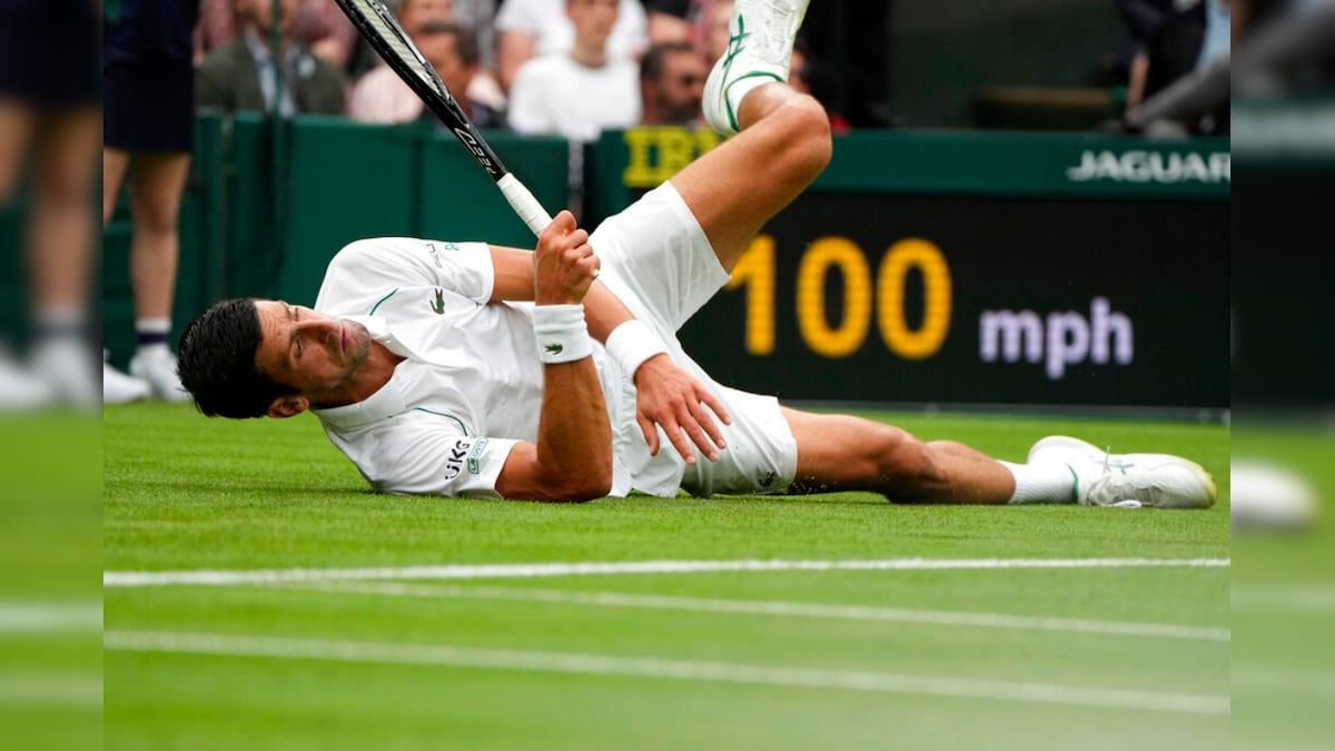 So Many Injuries at Wimbledon? Centre Court's Been Slippery When Wet, Even with Roof Closed