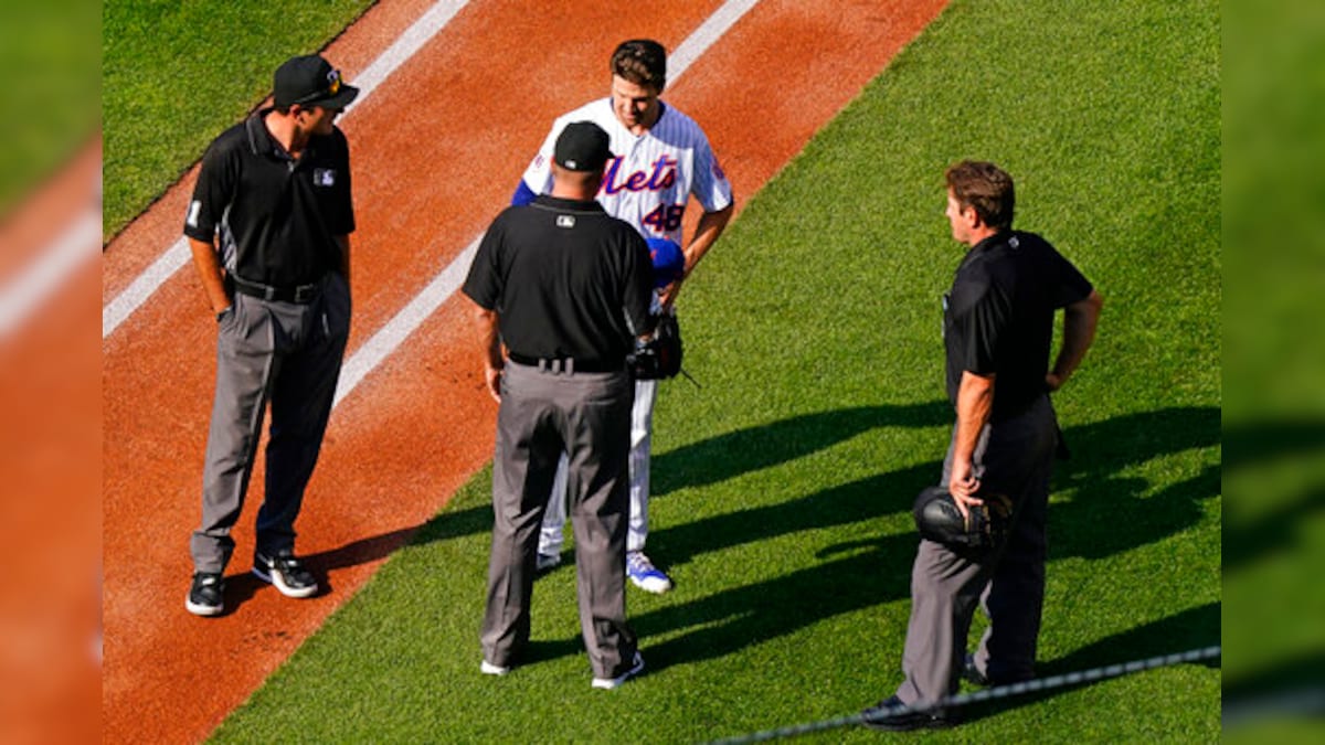 Searching For Sticky Stuff MLB Umps Start Checking Pitchers News18