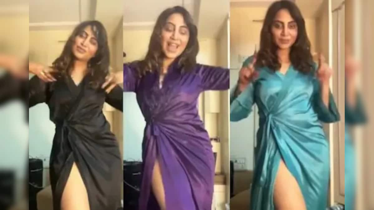 Arshi Khan Flaunts Colourful Nighties In New Video