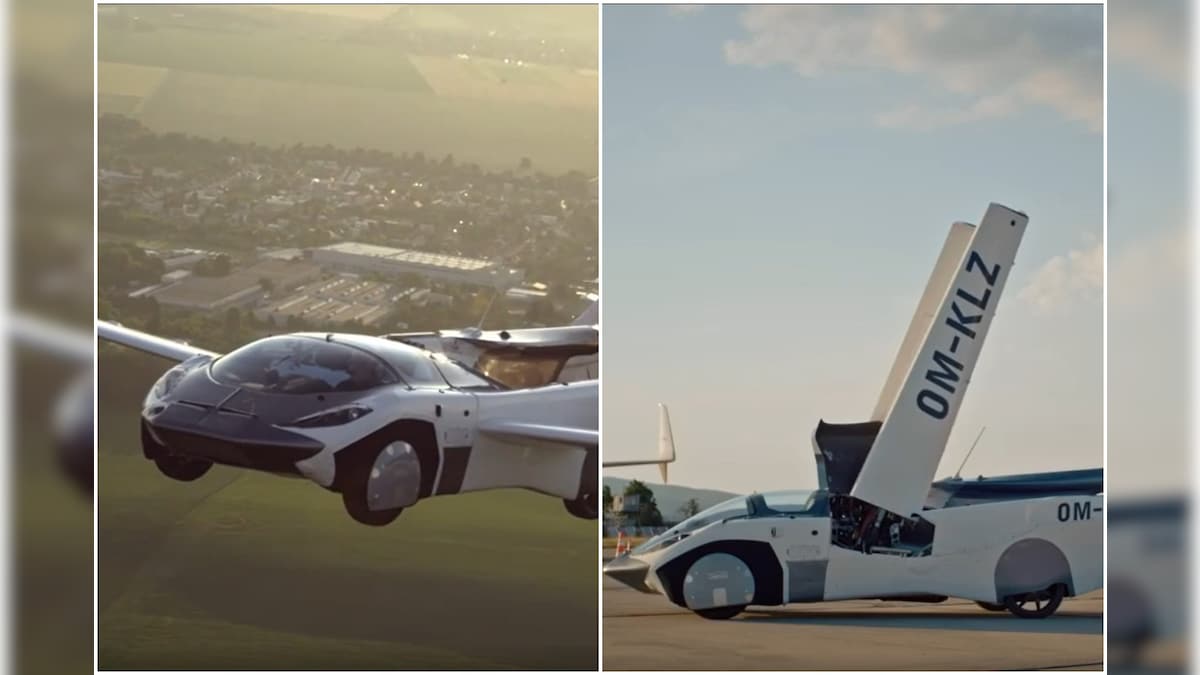 Plane with 4 Wheels? Flying Car Completes 35-Min Flight Between Airports in  Slovakia - News18