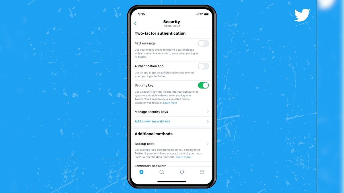 Twitter Now Supports Security Keys as Sole Two-Factor Authentication Method
