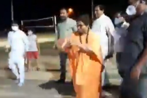 File image of BJP MP Pragya Thakur (Image: Twitter)