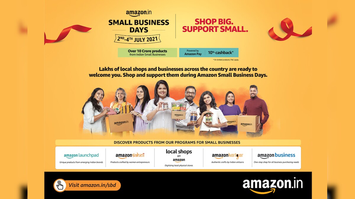 Amazon Small Business Days is all about shopping big to support the