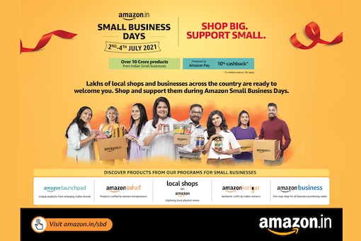 Amazon Small Business Days is all about shopping big to support the local and small businesses across India