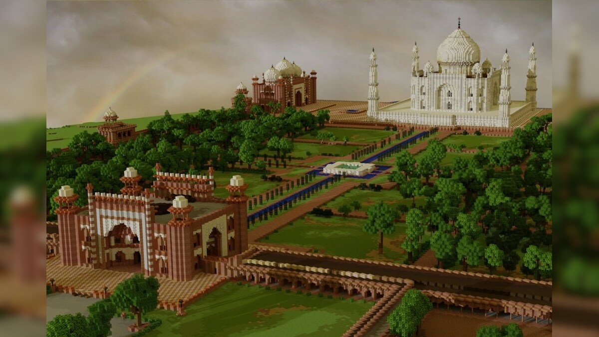 Gamers Recreate Taj Mahal on Minecraft in 1:1 Ratio, Picture Goes Viral