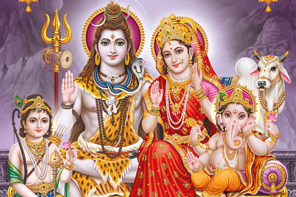 756 Shiv Parivar Photo Hd Wallpapers  Shiv Parivar Photos Download