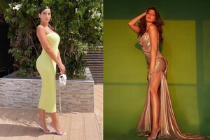 Nora Fatehi Flaunts Curves In Bodycon Dress, See The Actress Look Sexy In These Pictures