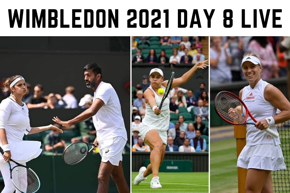 Wimbledon 2021 News Highlights Gauff Out of Womens Doubles; Barty vs Kerber, Sabalenka vs Pliskova in Semis