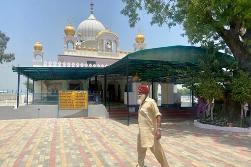 Gurudwara Bargari near which torn pages of Holy Book were found in 2015. (News18)