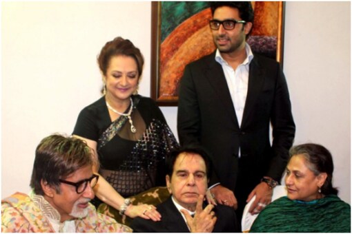 Amitabh Bachchan and Dilip Kumar, Image: Twitter