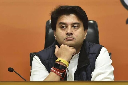 Jyotiraditya Scindia had on Friday expressed his condolences after the death of a pilot in a crash in Maharashtra's Jalgaon. (File photo)