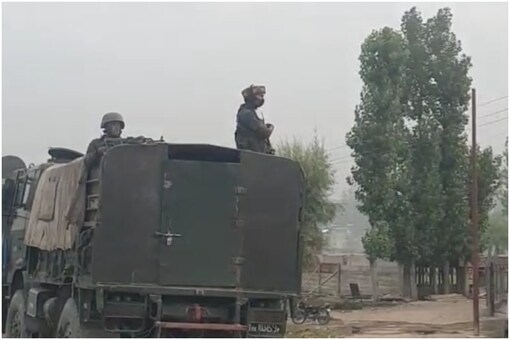 Kashmir security forces. Photo credits: News18