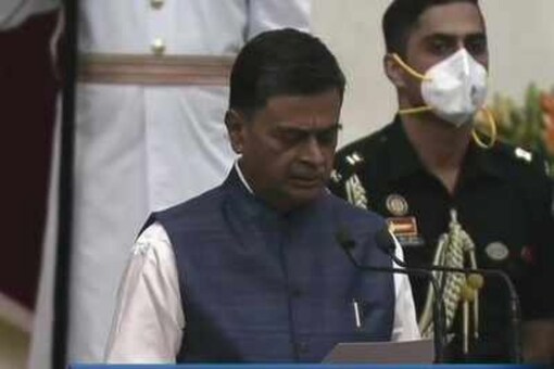 RK took oath as Union Cabinet Minister on July 7. (Photo: ANI)