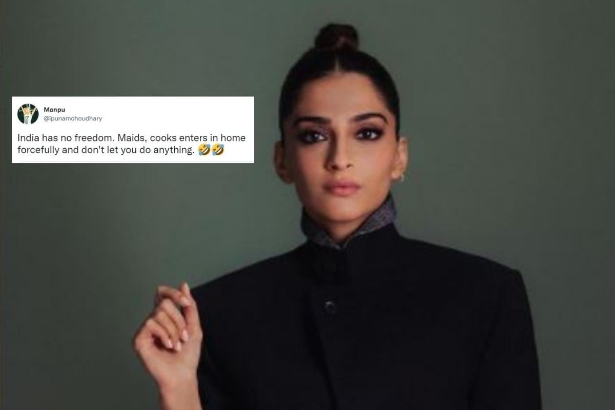 Sonam Kapoor Gets Trolled For Saying Chores Gave Her 'Freedom' In London