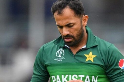 Wahab Riaz was in the UK to play The Hundred.