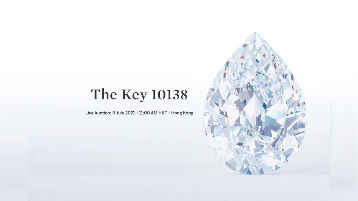 Sotheby's Auctions Rare Diamond 'Key 10138' Using Cryptocurrency