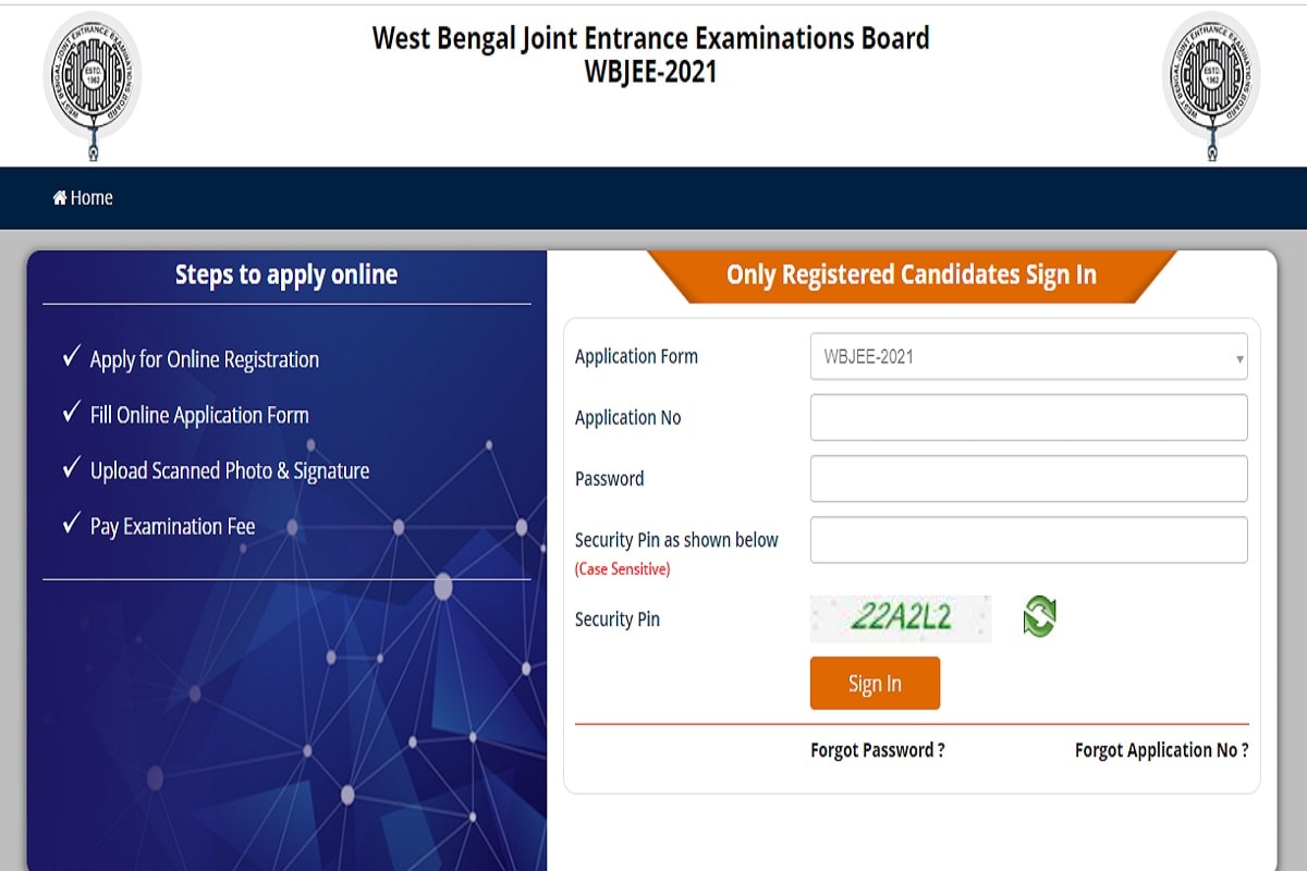 Wbjee 2021 exam deals date