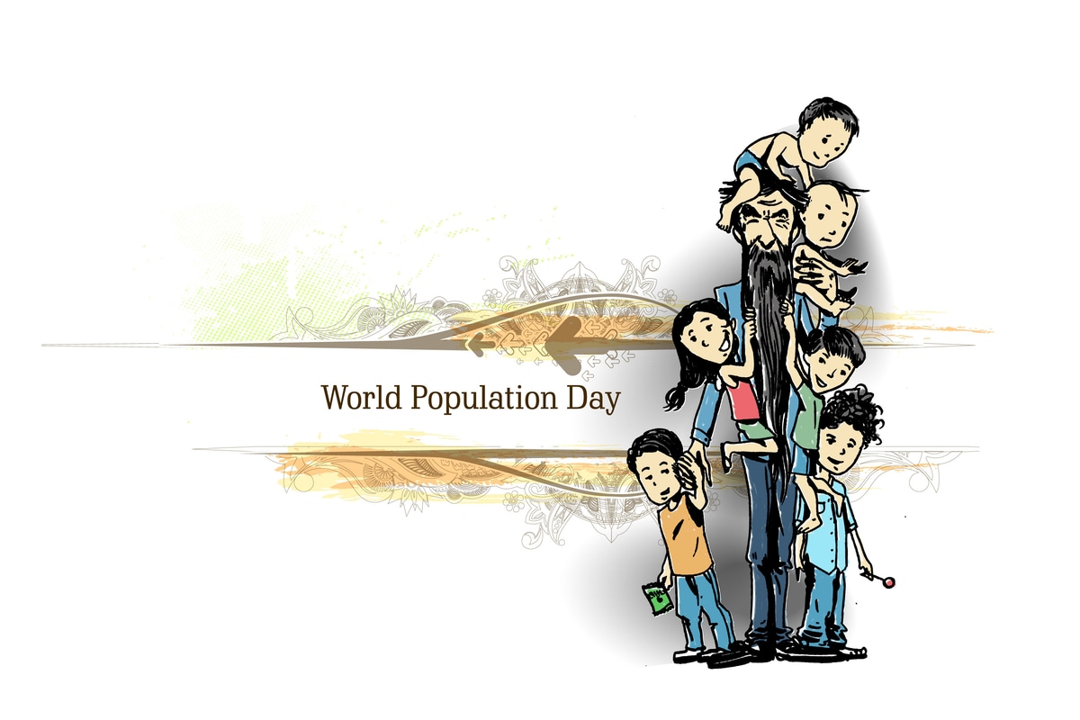 World Population Day Vector Illustration On 11th July To Raise Awareness Of  Global Populations Problems In Flat Cartoon Hand Drawn Templates Stock  Illustration - Download Image Now - iStock