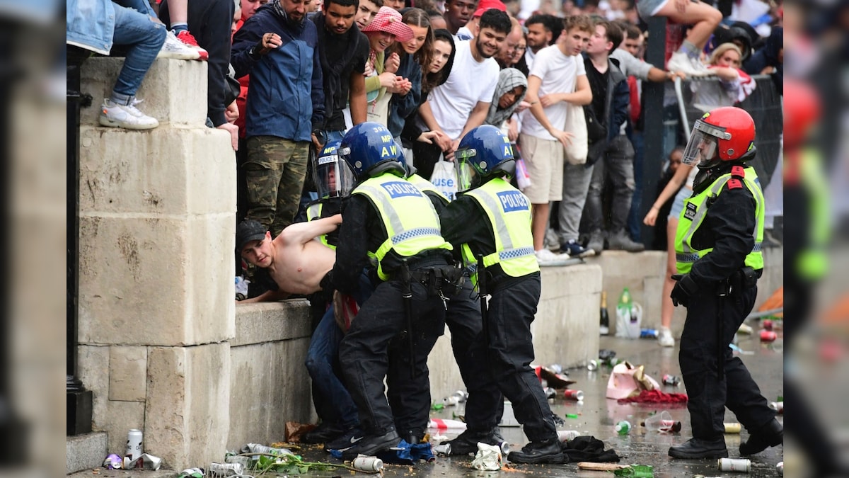 Euro 2020: Questions over Policing and World Cup Bid After Violent Wembley Scenes