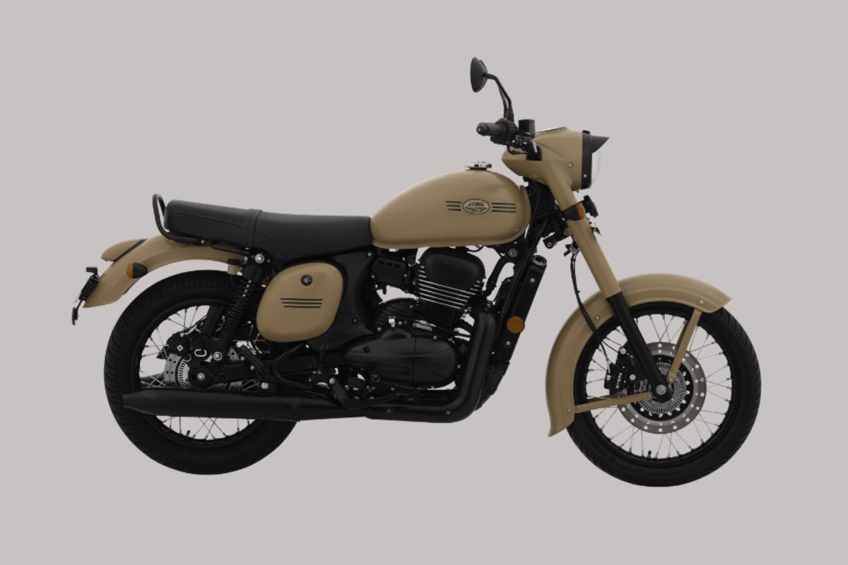 jawa khaki bike