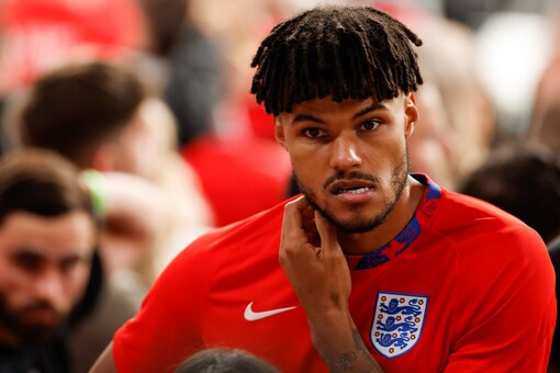 England's Tyrone Mings has slammed Priti Patel (AP)