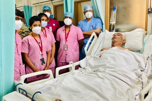 Ganesh Prasad, 63, is the longest surviving Covid patient in the country.