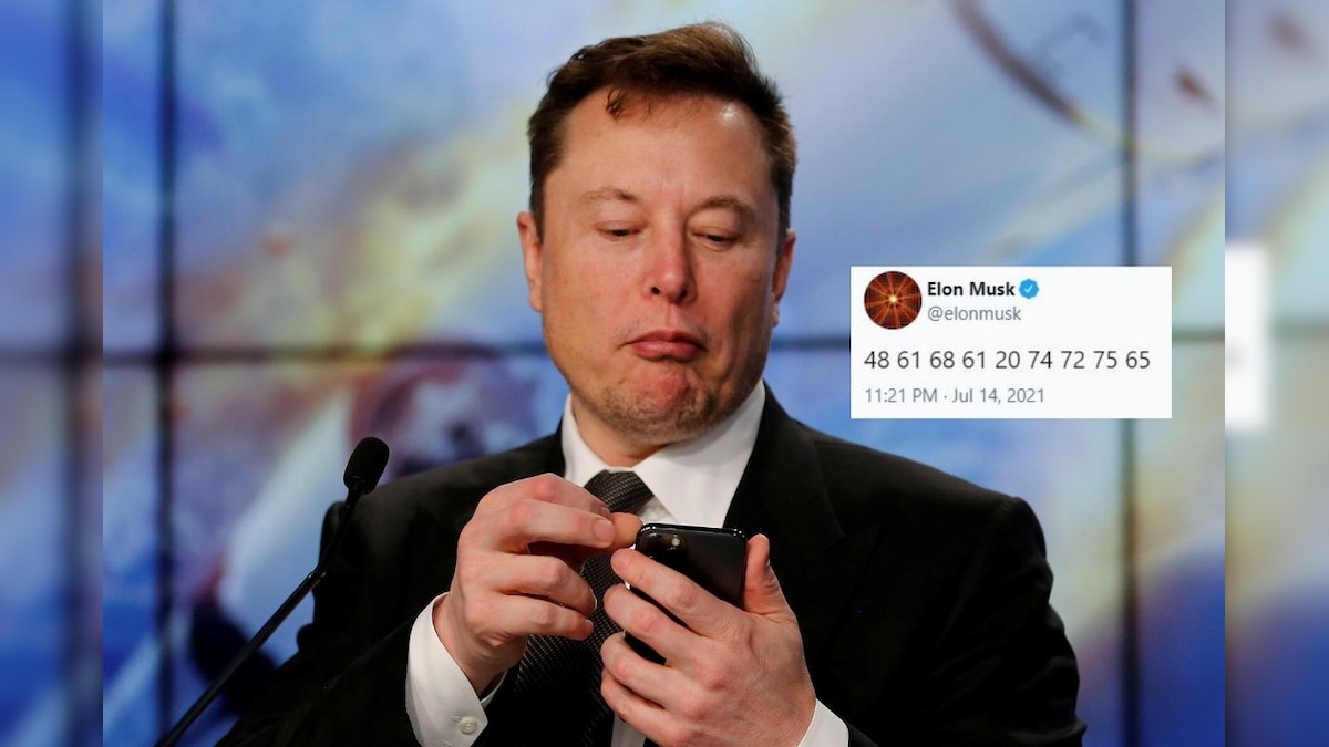 Elon Musk Tweeted a 'Cryptic' Message in Hex. Here's What It Says