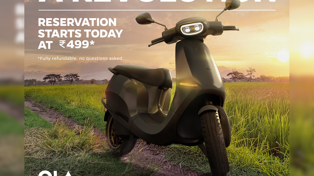 Upcoming Ola Electric Scooter Receives 1,00,000 Bookings in Just The First Day,