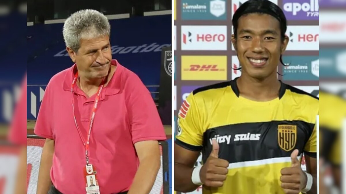 ‘He Lets Us Enjoy the Game’, Hyderabad FC Defender Sana Singh Credits Coach Manuel Marquez for Their Impressive Show