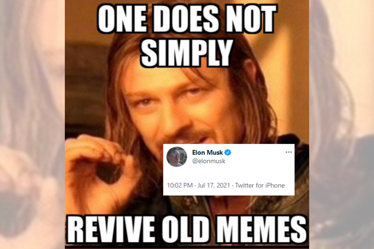 Elon Musk Is A Time Traveller And This Lord Of The Rings Meme Is Proof Elon Musk Is A Time Traveller And This Lord Of The Rings Meme Is Proof