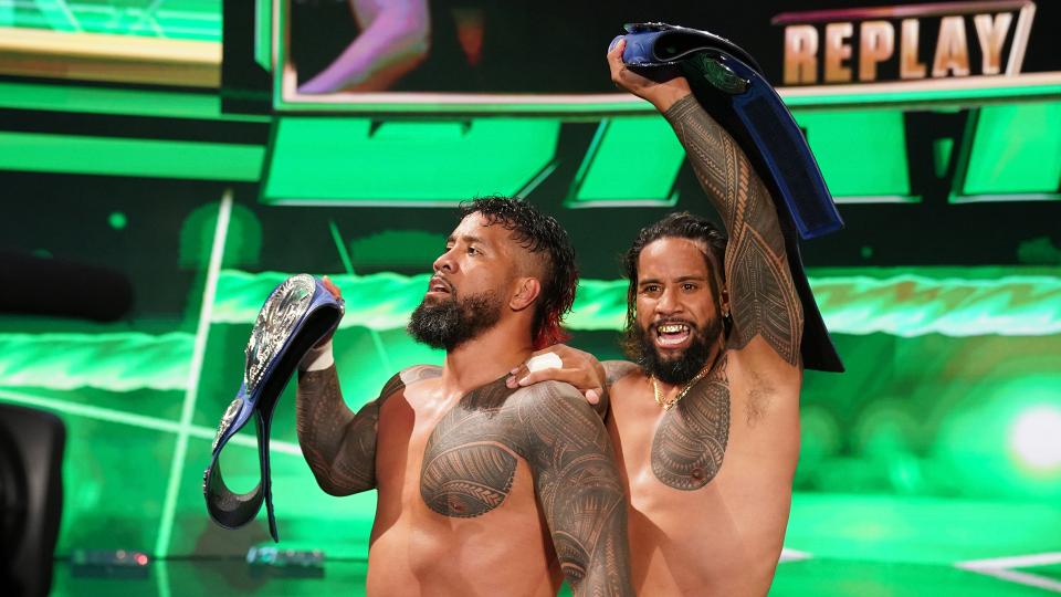 WWE John Cena Returns as Nikki and Big E Win Money in the Bank Titles