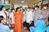 MoS Railways Darshana Jardosh Visits Northern Railway Hospital In Delhi