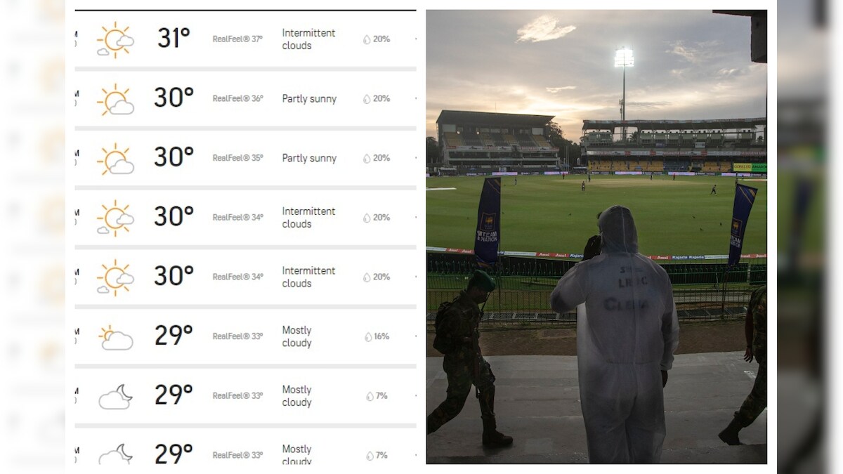 Colombo Weather Today, India vs Sri Lanka 2nd ODI Will Rain Play