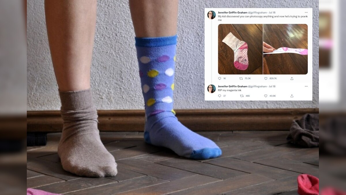 5-Year-Old Kid Pranks Mother with 'Photocopy' of Socks, Twitter Left in Splits