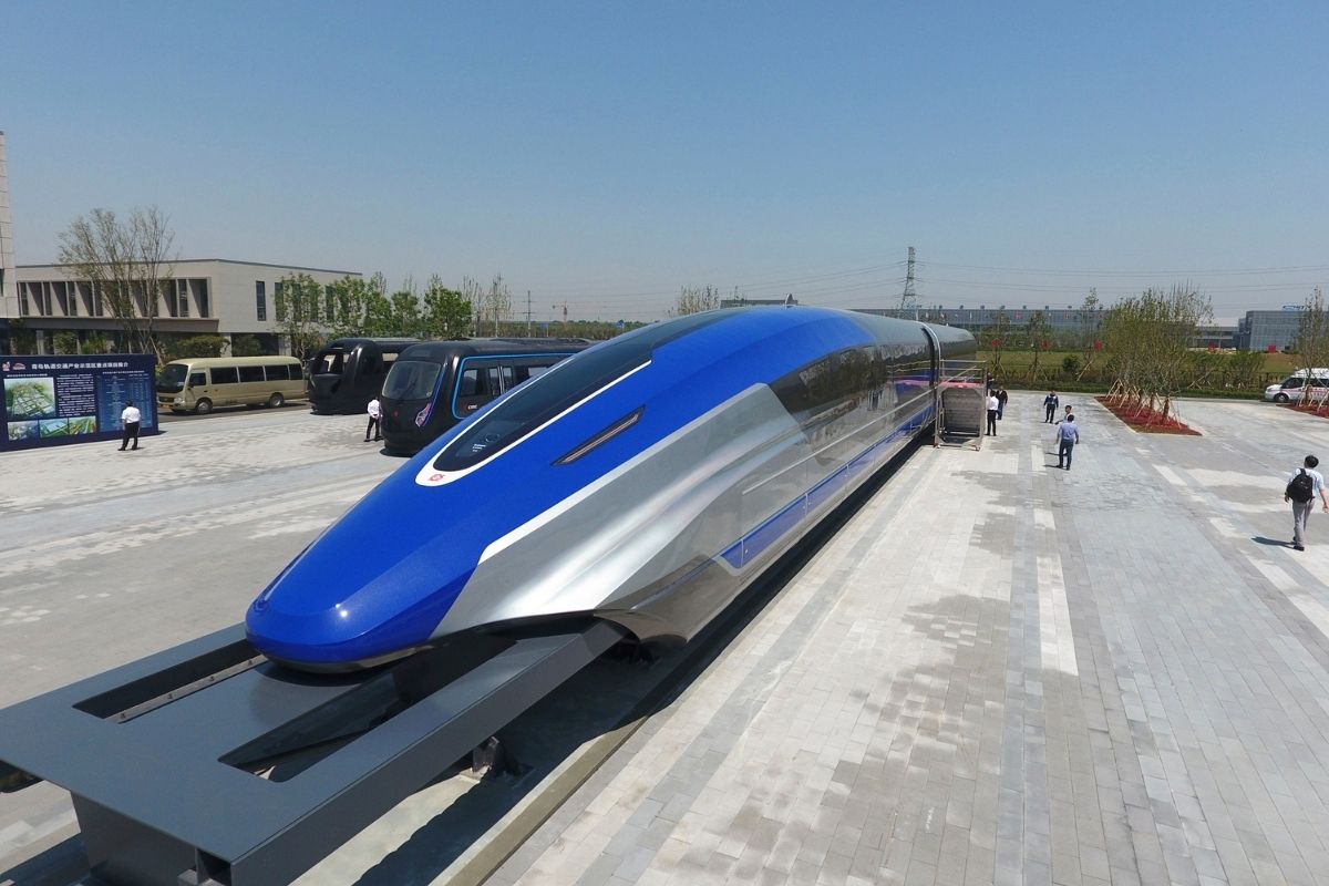 Maglev Train Body 'Fastest Ground Vehicle Globally': China Rolls Out Superfast Maglev ...