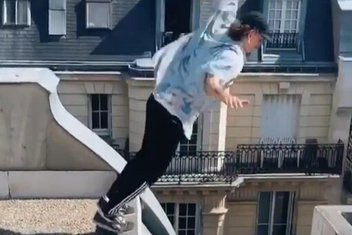 Ben Cante is known for his high-risk stunts. (Image Credits: Instagram/@ben.cante)