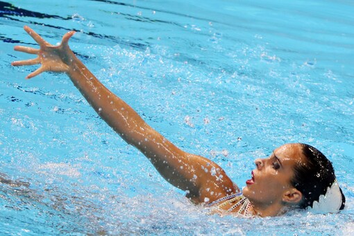 Spanish synchronised swimmer Ona Carbonell (Reuters)