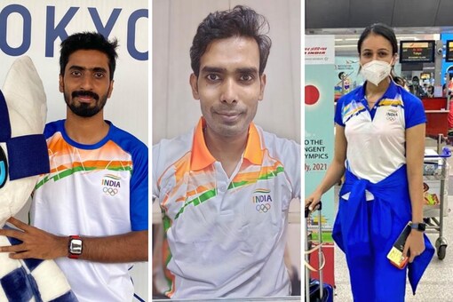 Indian table tennis stars Manika Batra, Sharath Kamal and Sathiyan Gnanasekaran (Twitter)