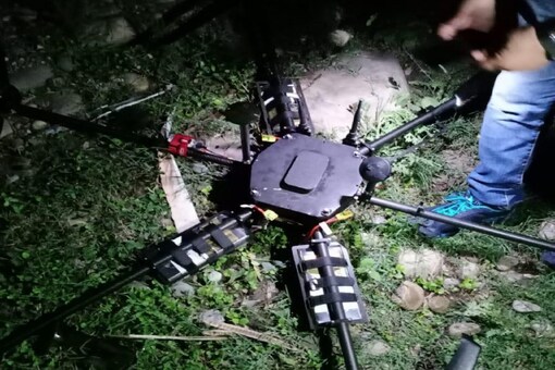 The drone was laden with 5kg IED, which was shot down in Kanachak area of Jammu. 