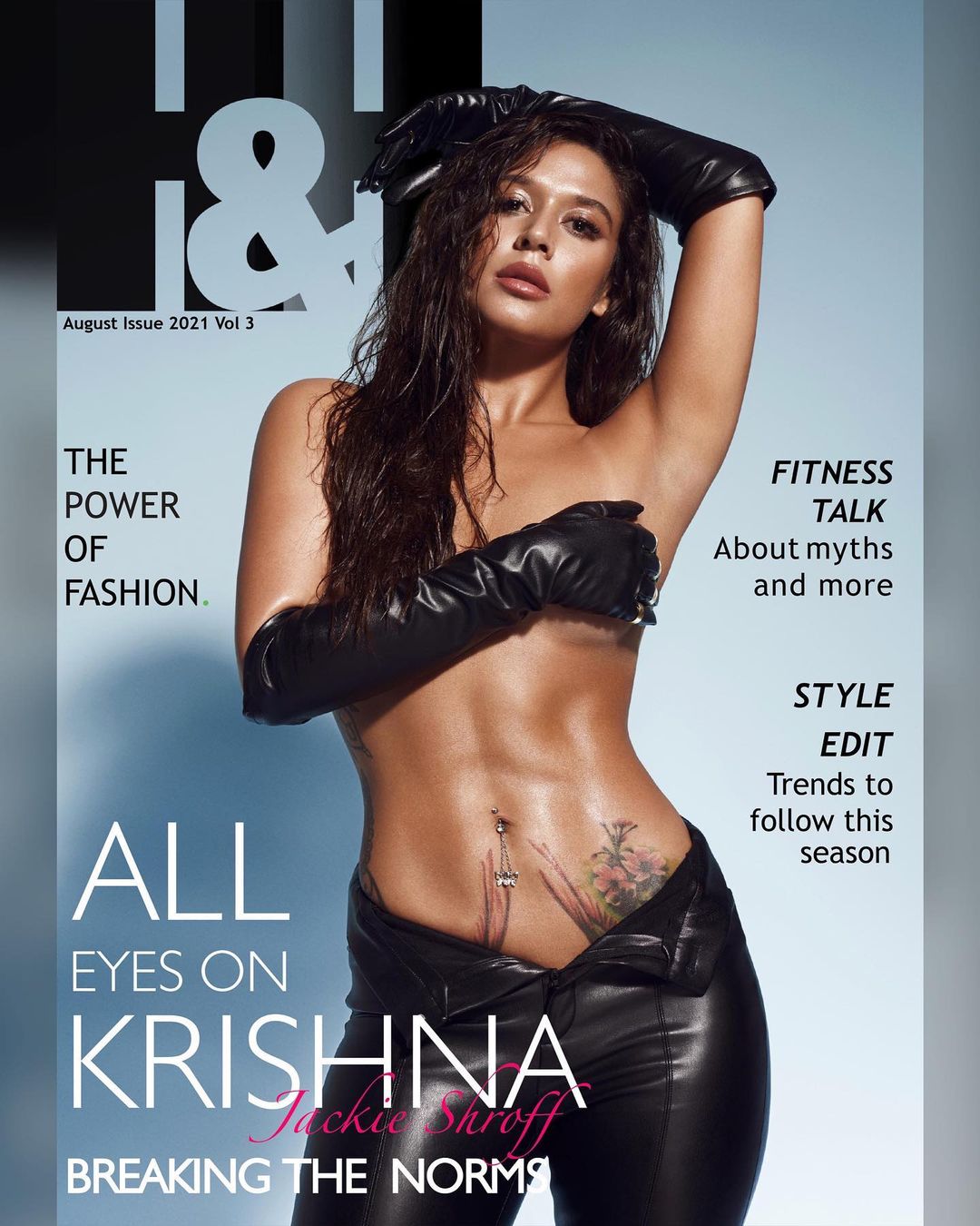 Krishna Shroff Sets Temperatures Soaring With Topless Magazine Shoot, See Her Sexy Pictures