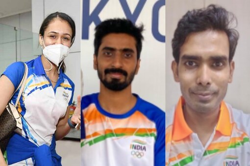 Indian table tennis stars Manika Batra, Sharath Kamal and Sathiyan Gnanasekaran (Twitter)