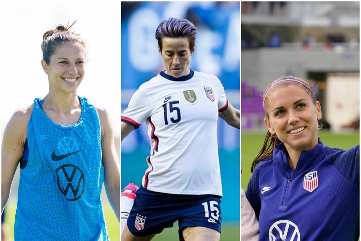 Carli Lloyd Pips Alex Morgan Megan Rapinoe To Become World S Highest Paid Female Footballer Carli Lloyd Pips Alex Morgan Megan Rapinoe To Become World S Highest Paid Female Footballer