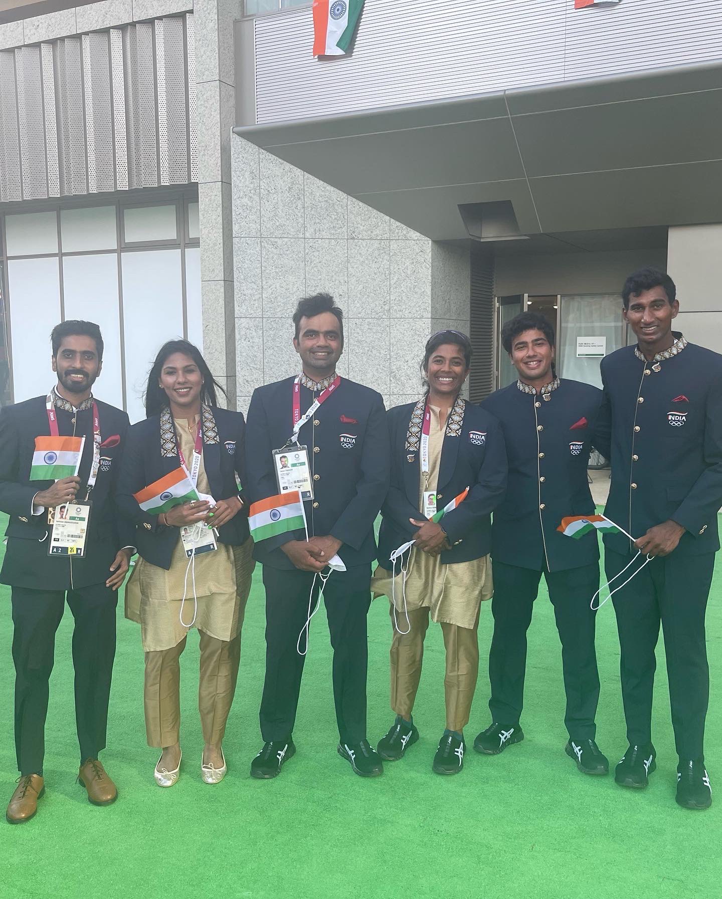 Indian Athletes Ready for Tokyo Olympics Opening Ceremony | In Pics ...