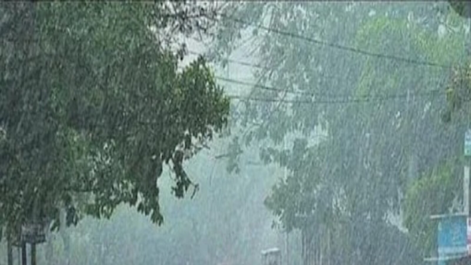 Madhya Pradesh: Heavy Rain in Bhopal After a Dry Spell